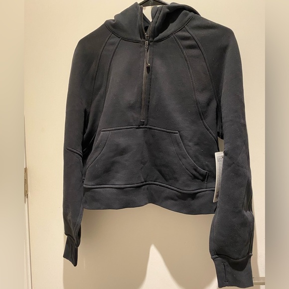 Luluemon Scuba Oversized Half Zip Hoodie Black SizeXS/S - Picture 5 of 13